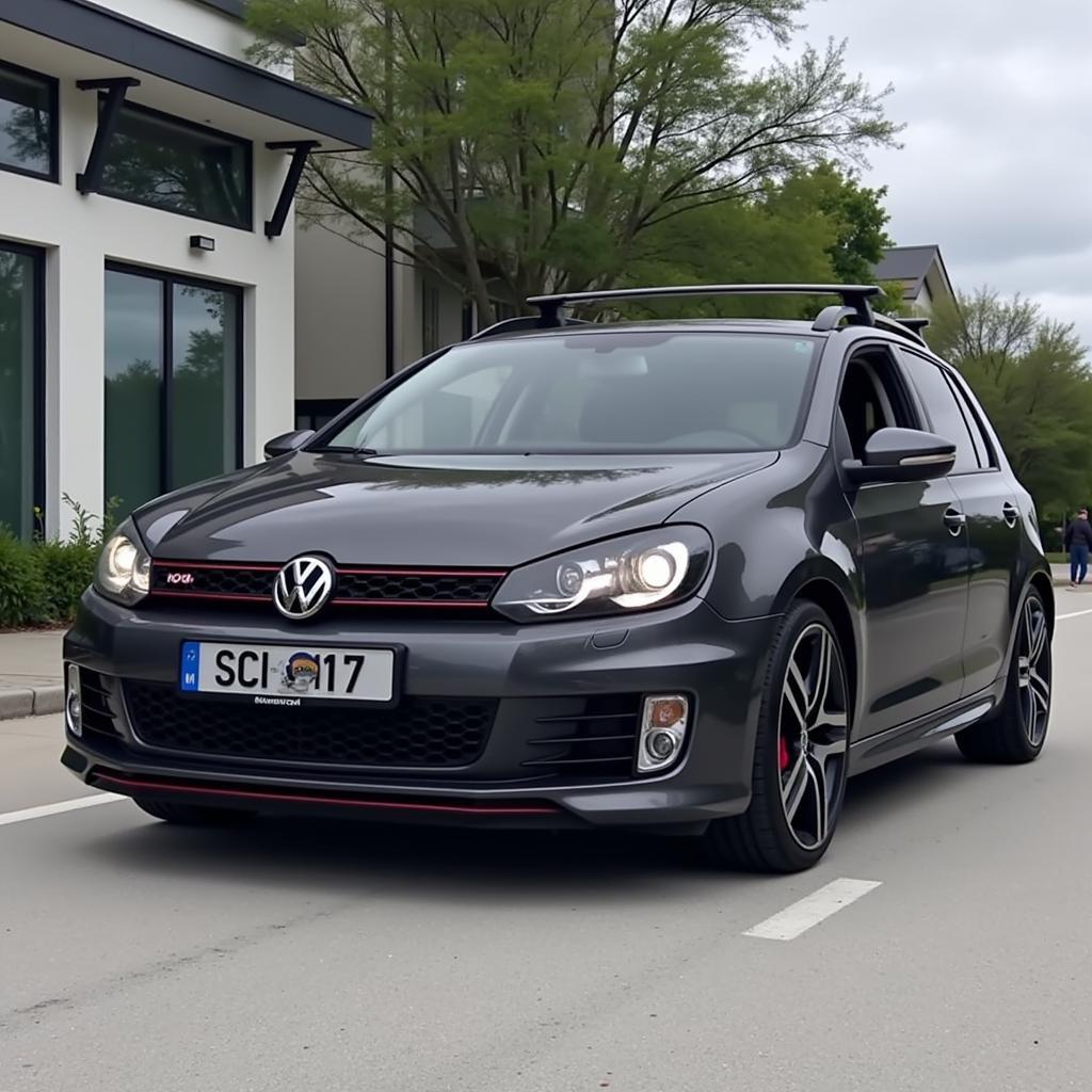 Sportfahrwerk für den Golf 5 Plus: Tieferlegung und verbesserte Straßenlage