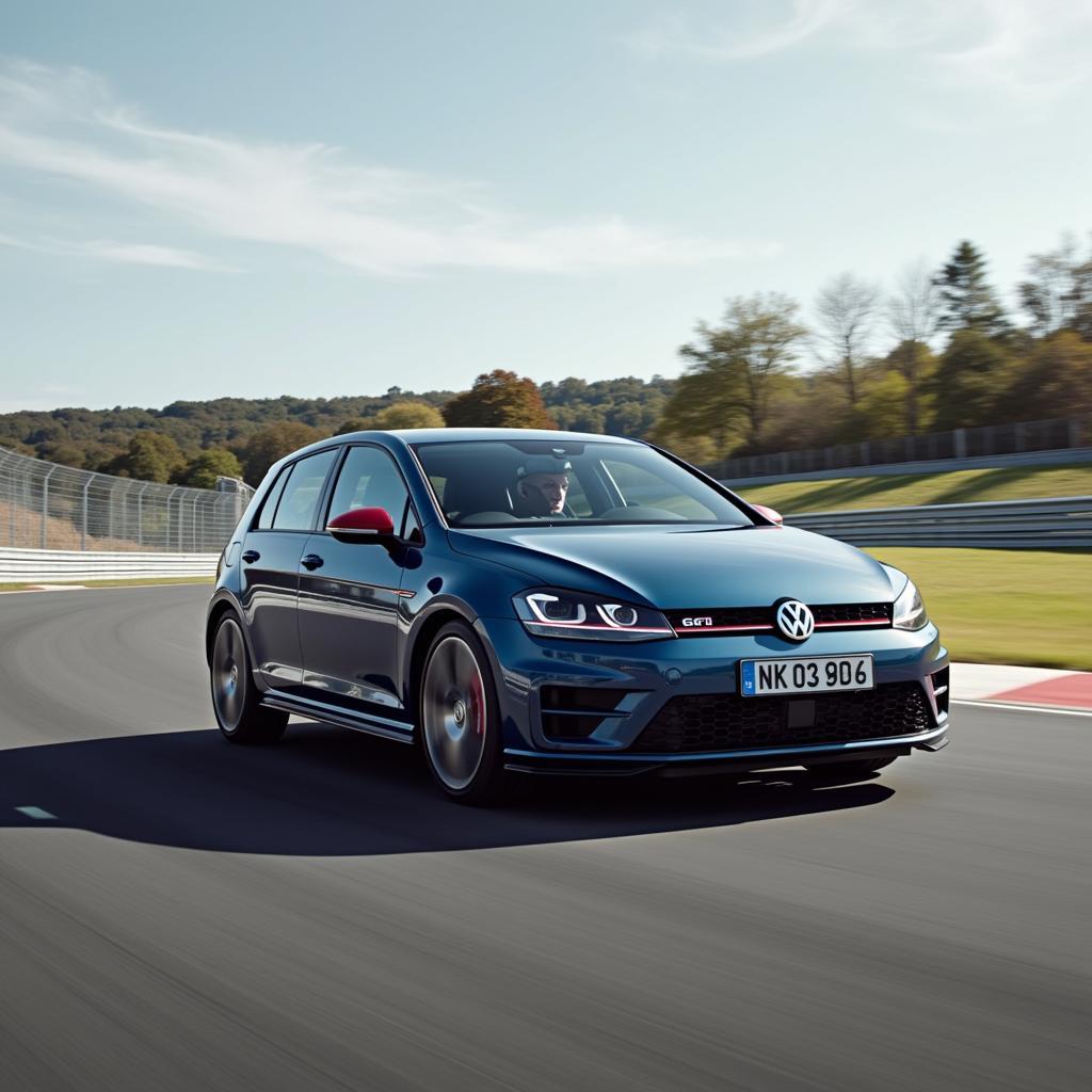 Golf 7 GTI Clubsport S auf der Rennstrecke