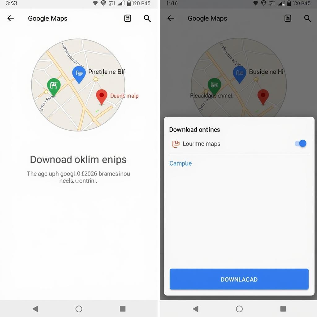 Offline Karten herunterladen in Google Maps zum Sparen von mobilem Datenvolumen