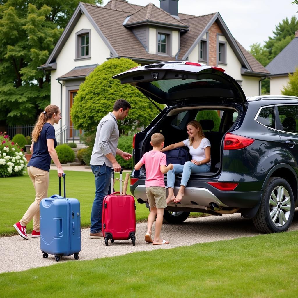 Familienauto mit 7 Sitzen