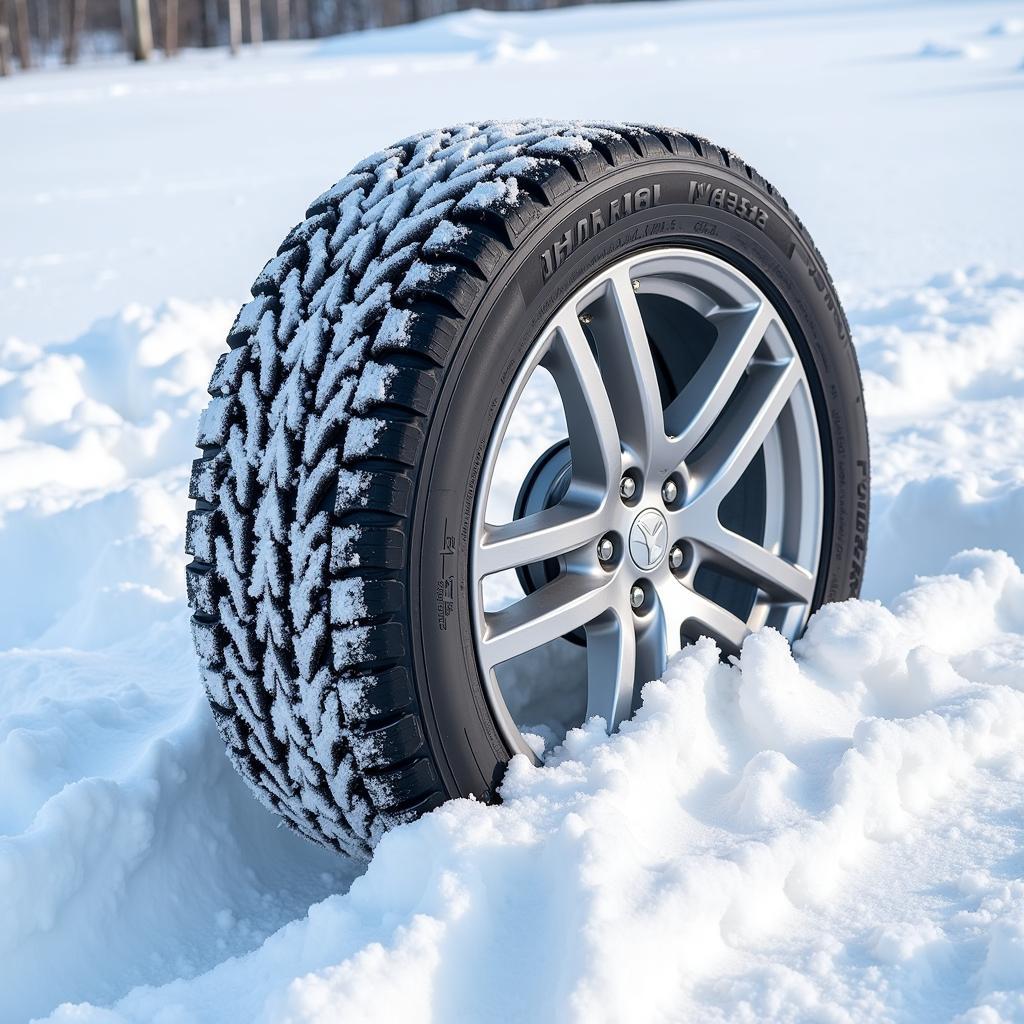 Hankook W462 im Schneetest