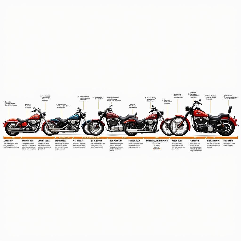 Bilder der Harley-Davidson Geschichte