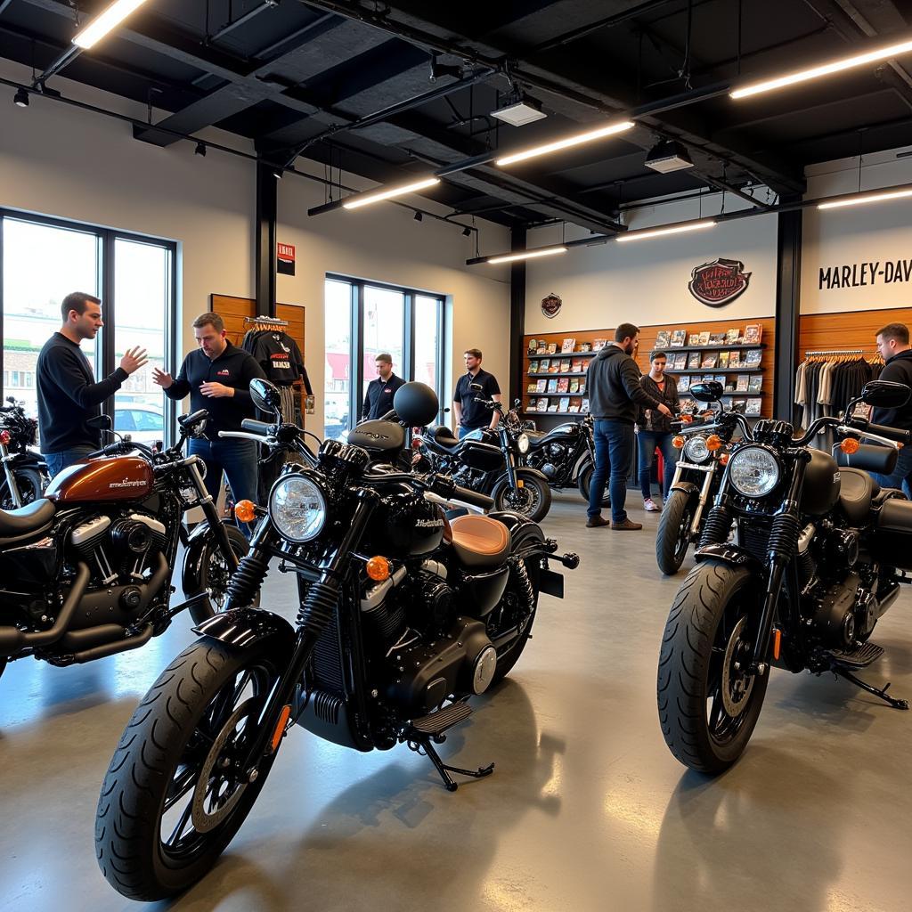 Harley-Davidson Showroom in Münster