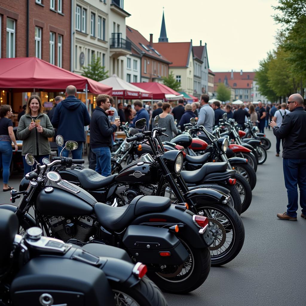 Harley-Davidson Treffen Event Münster