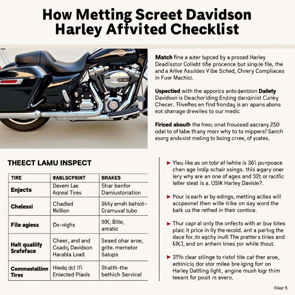 Checkliste für den Kauf einer gebrauchten Harley Davidson Street Glide