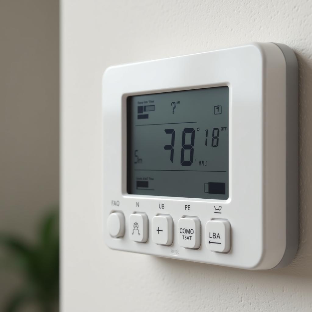 Thermostat einer Heizung