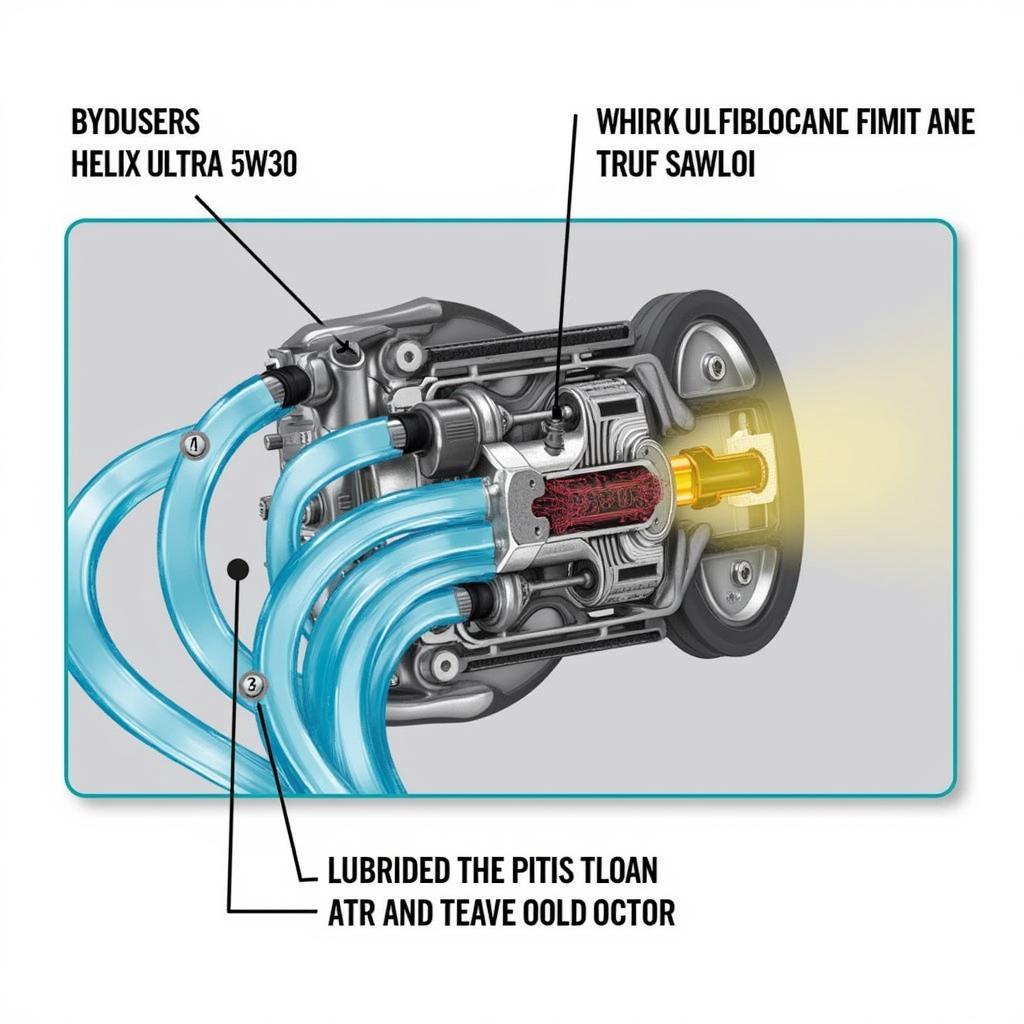 Helix Ultra 5W30 Motoröl im Motor