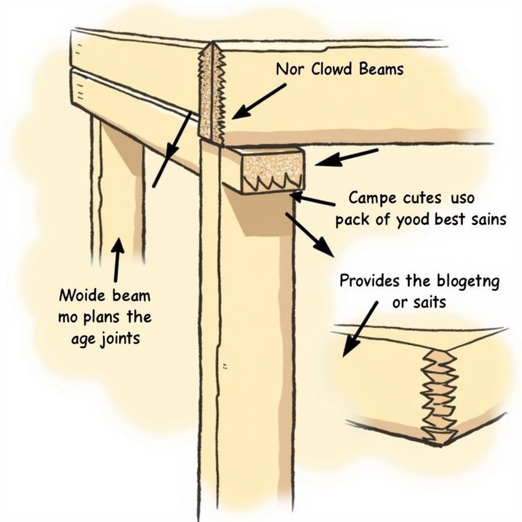 Holzverbindungen mit Kerben