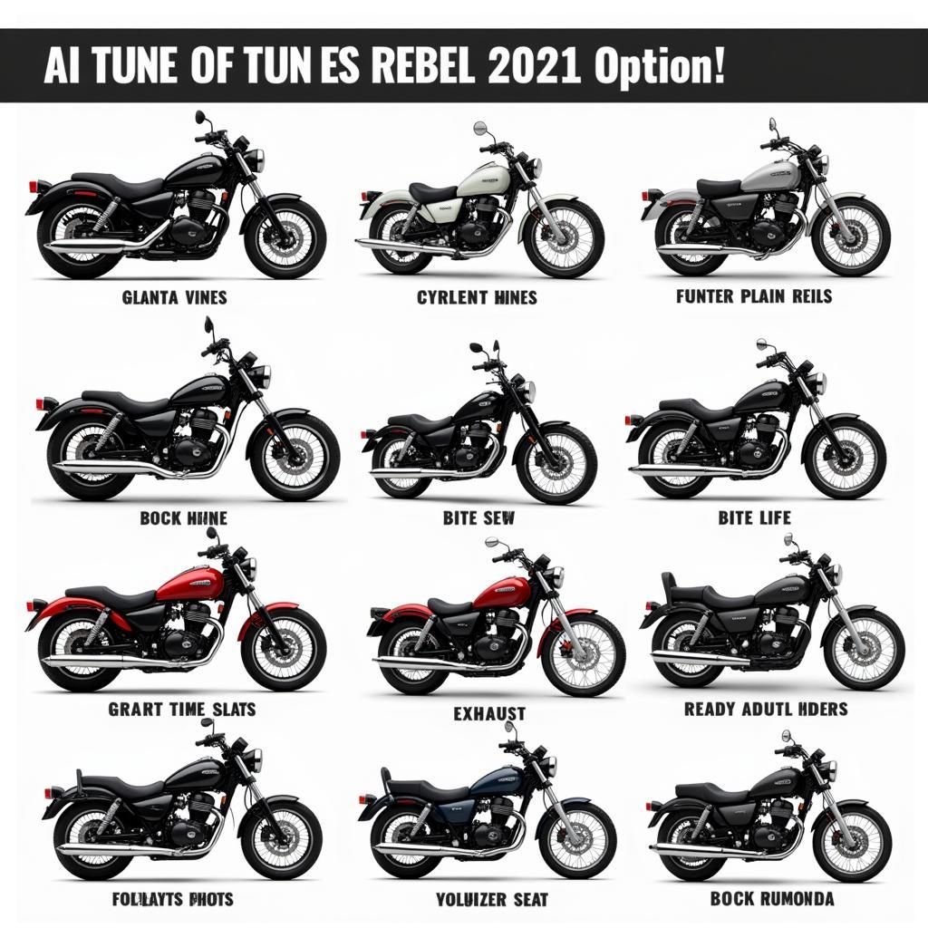 Honda Rebel 125 Chopper Tuning Options