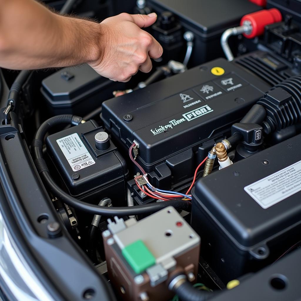 Reparatur des 48V-Mild-Hybrid-Systems im Hyundai i30