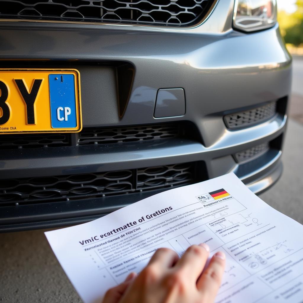 Erstzulassung eines Importfahrzeugs in Deutschland