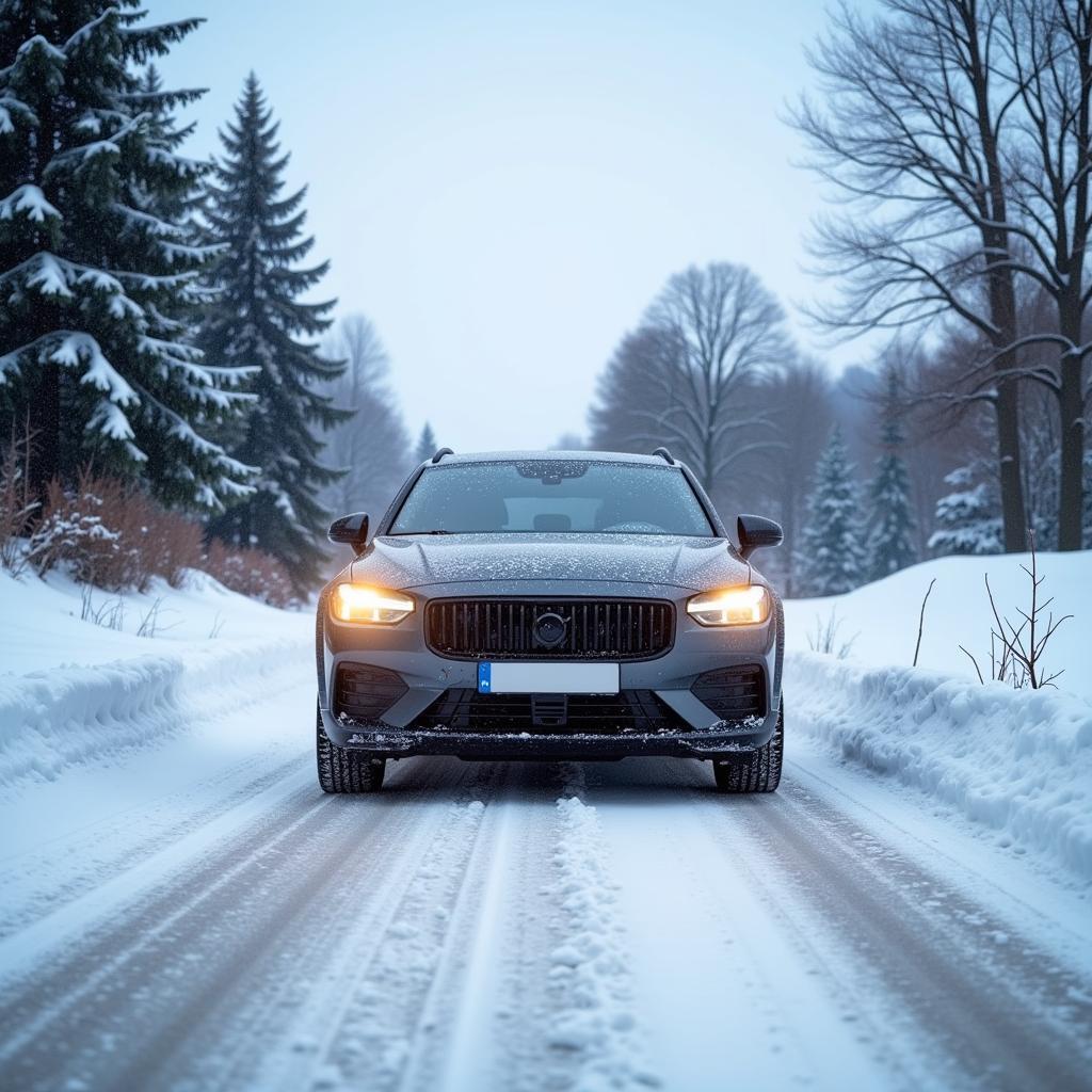 Autofahren im Winter in Ingolstadt