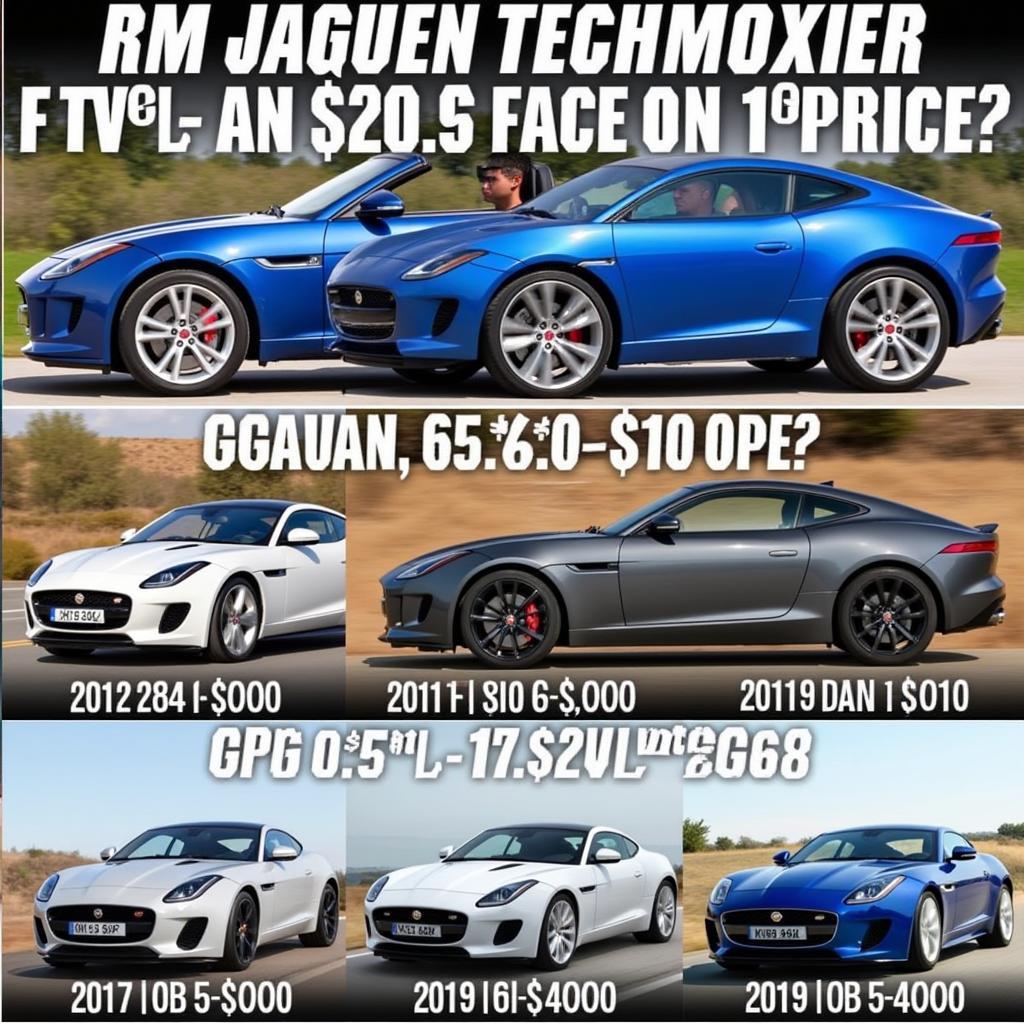 Einfluss des Modelljahres auf die Jaguar F-Type Preisentwicklung