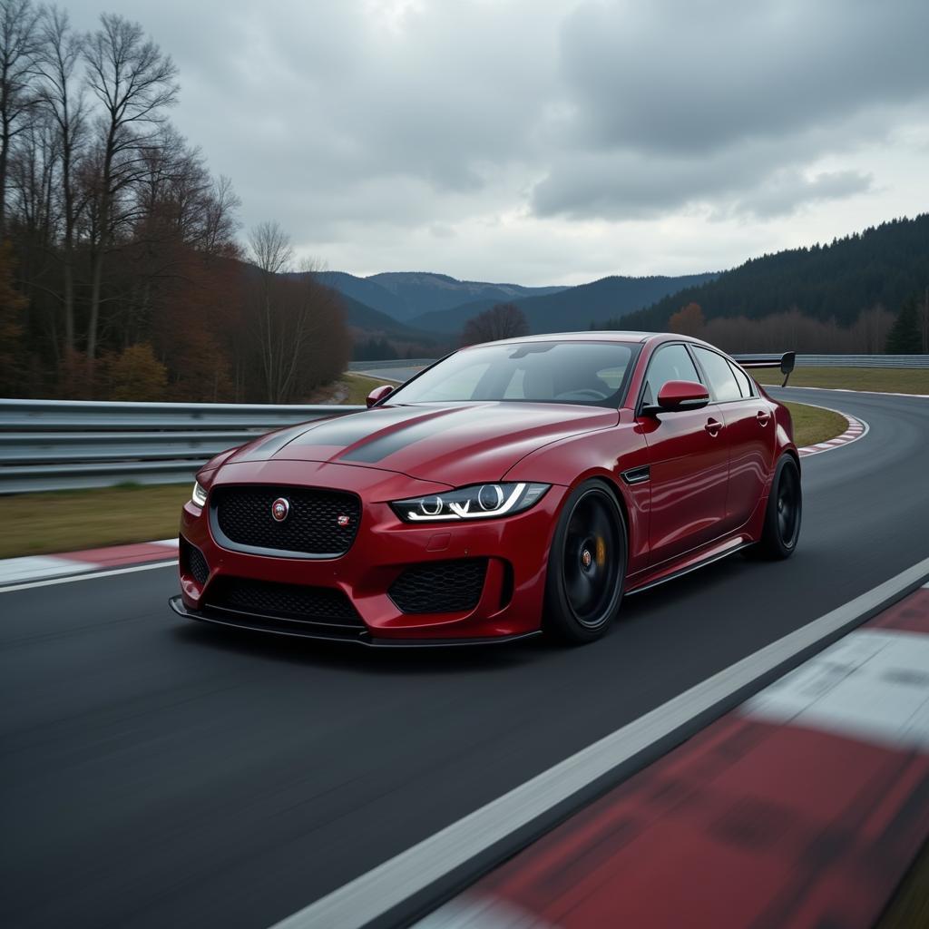 Jaguar XE SV Project 8 auf der Nürburgring-Nordschleife