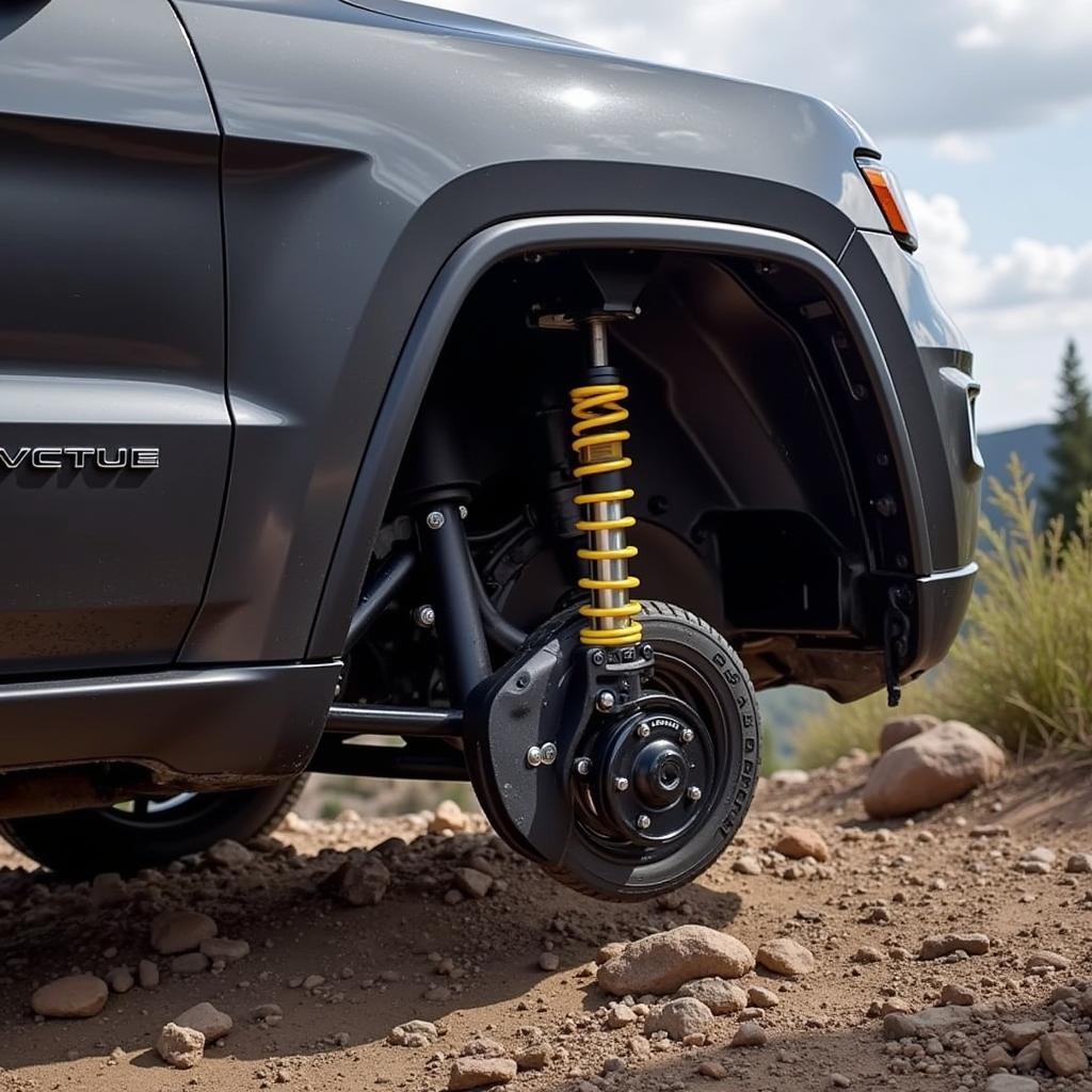 Jeep Grand Cherokee Trailhawk mit Luftfederung