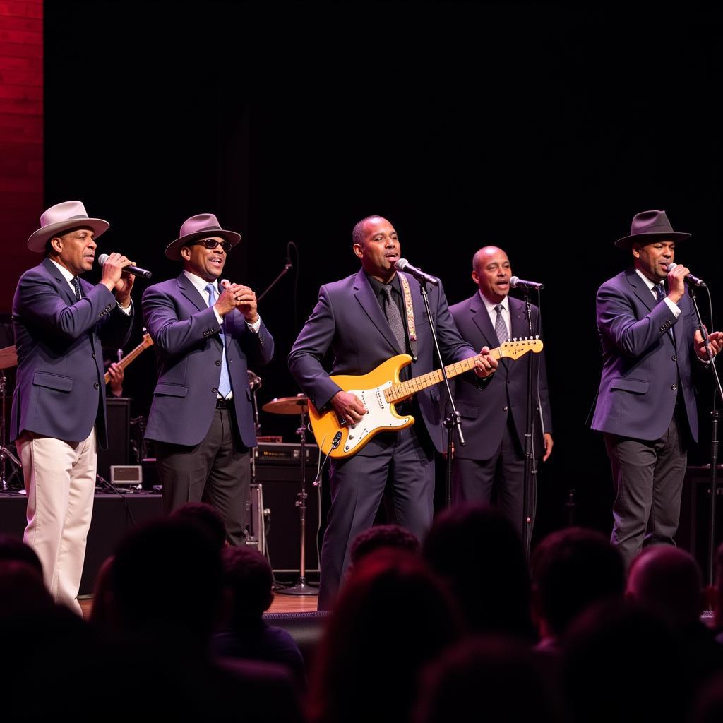 John Lee Hooker performt mit den Blues Brothers