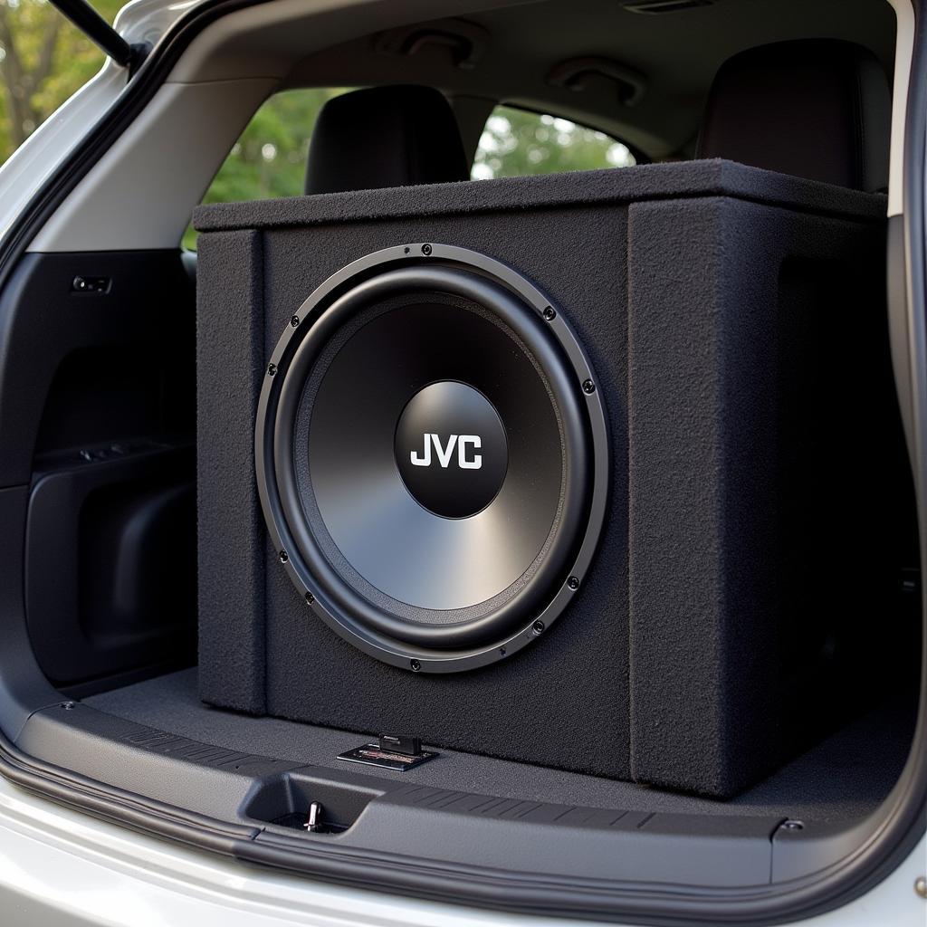 JVC Auto-Subwoofer für tiefen Bass