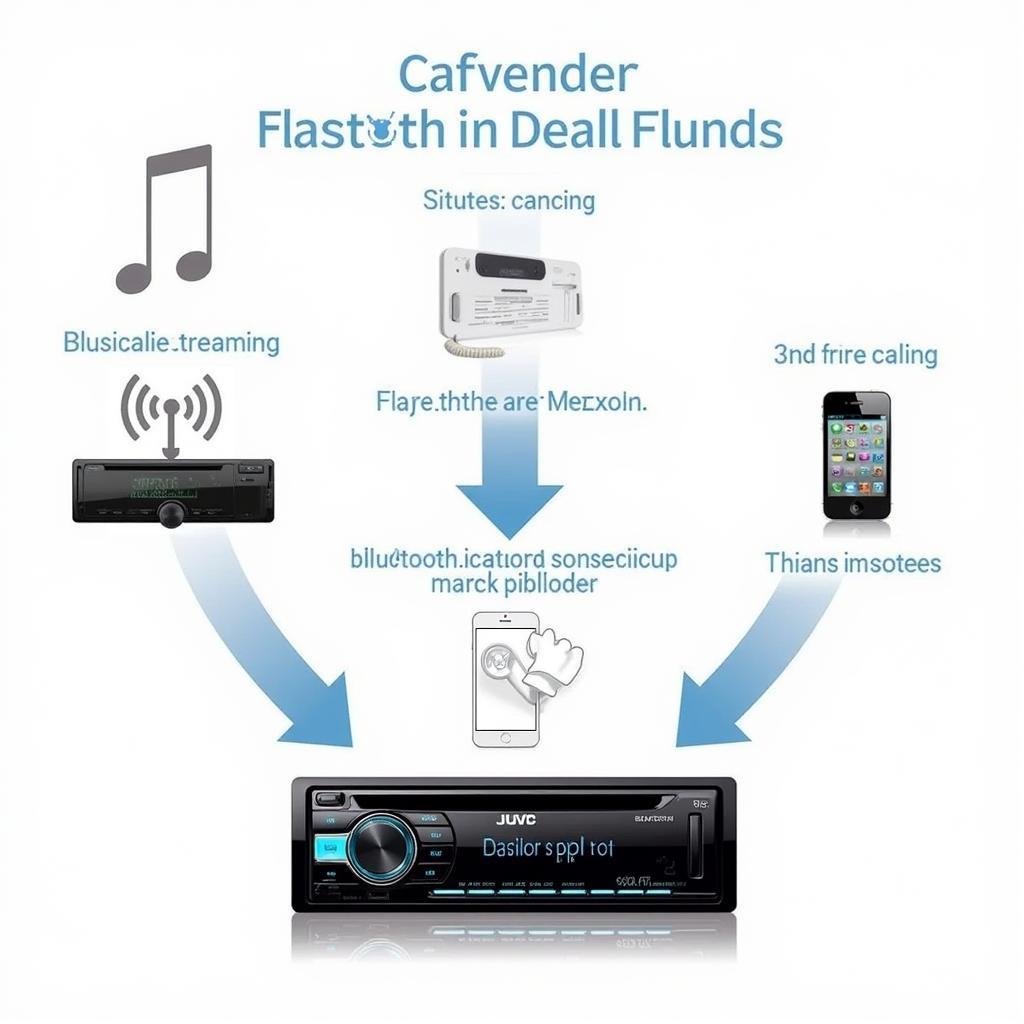 JVC Radio Bluetooth Funktionen