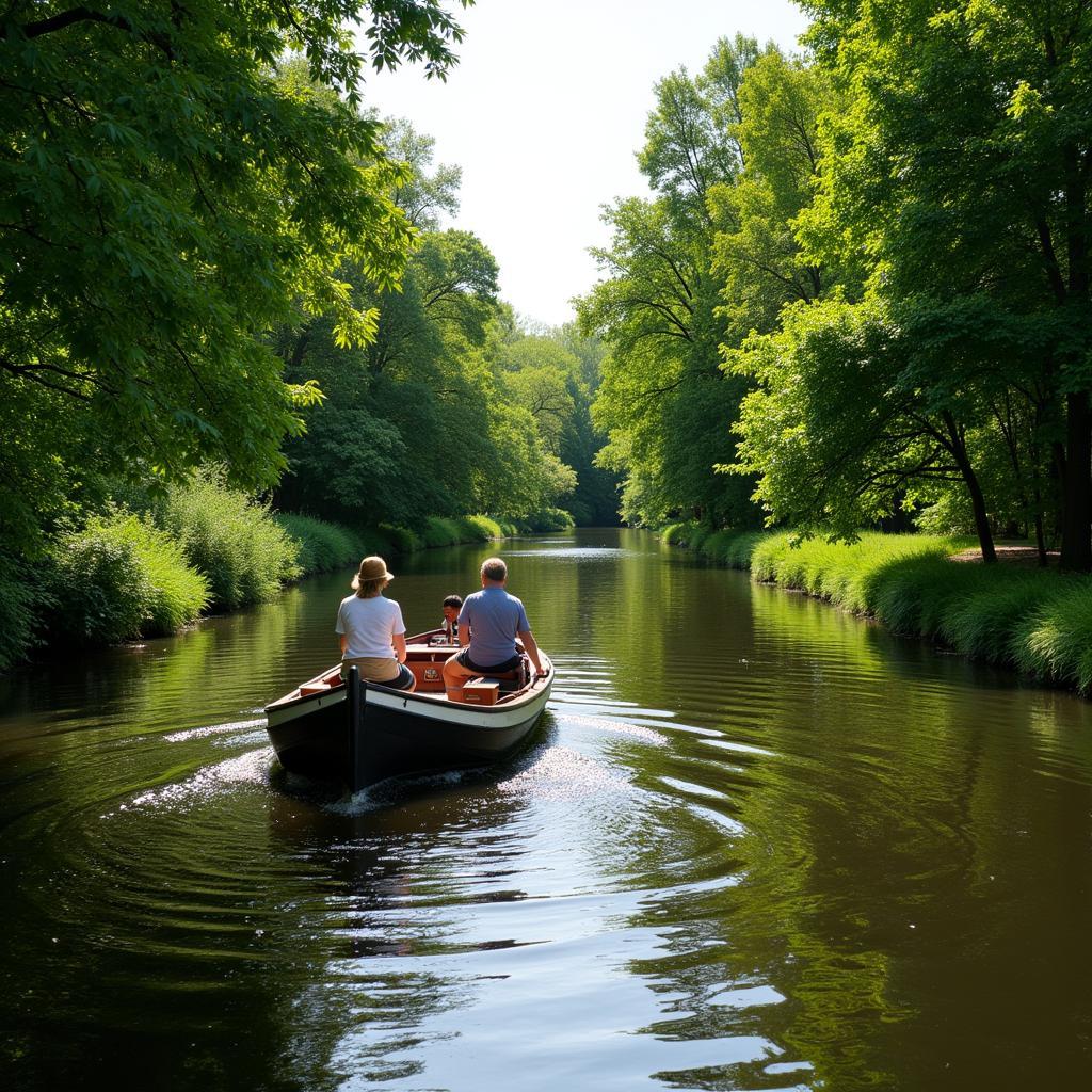 Entspannte Kahnfahrt durch den Spreewald ab Burg