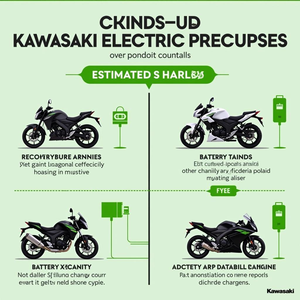 Ladezeiten von Kawasaki E-Motorrädern