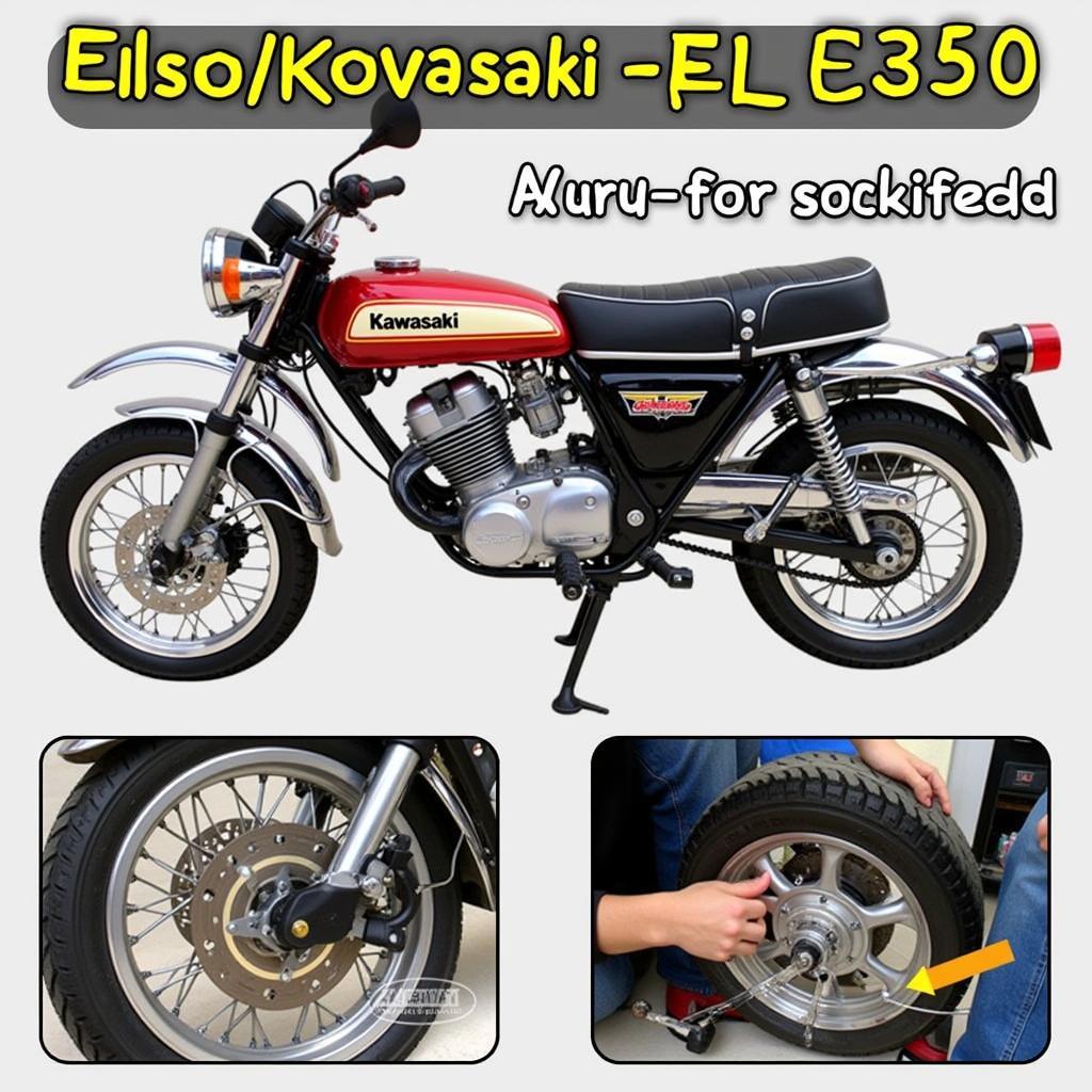 Wartung einer Kawasaki EL 250