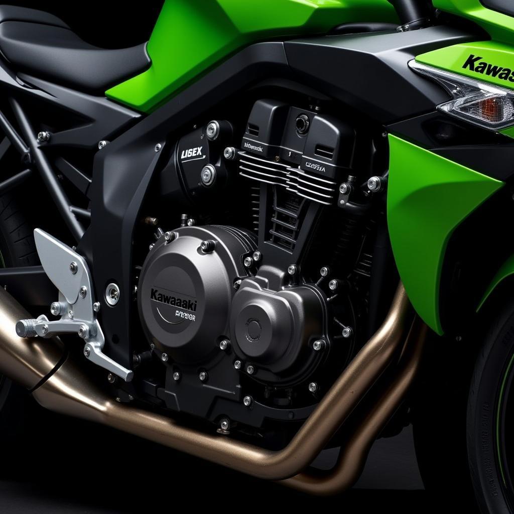 Kawasaki H2 SX Motor