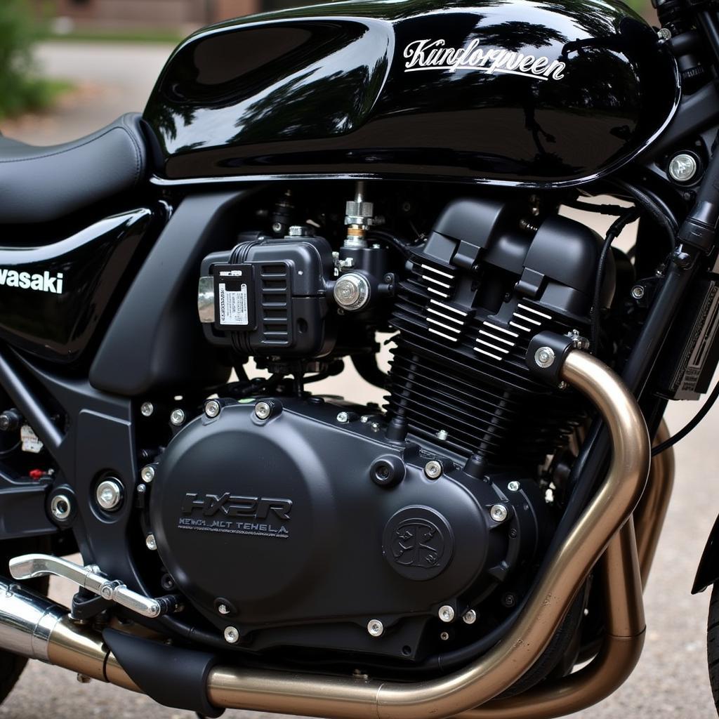 Kawasaki H2R Motor