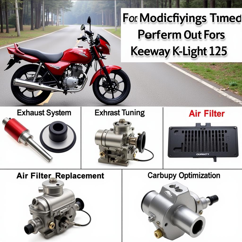 Tuning Optionen für die Keeway K-Light 125