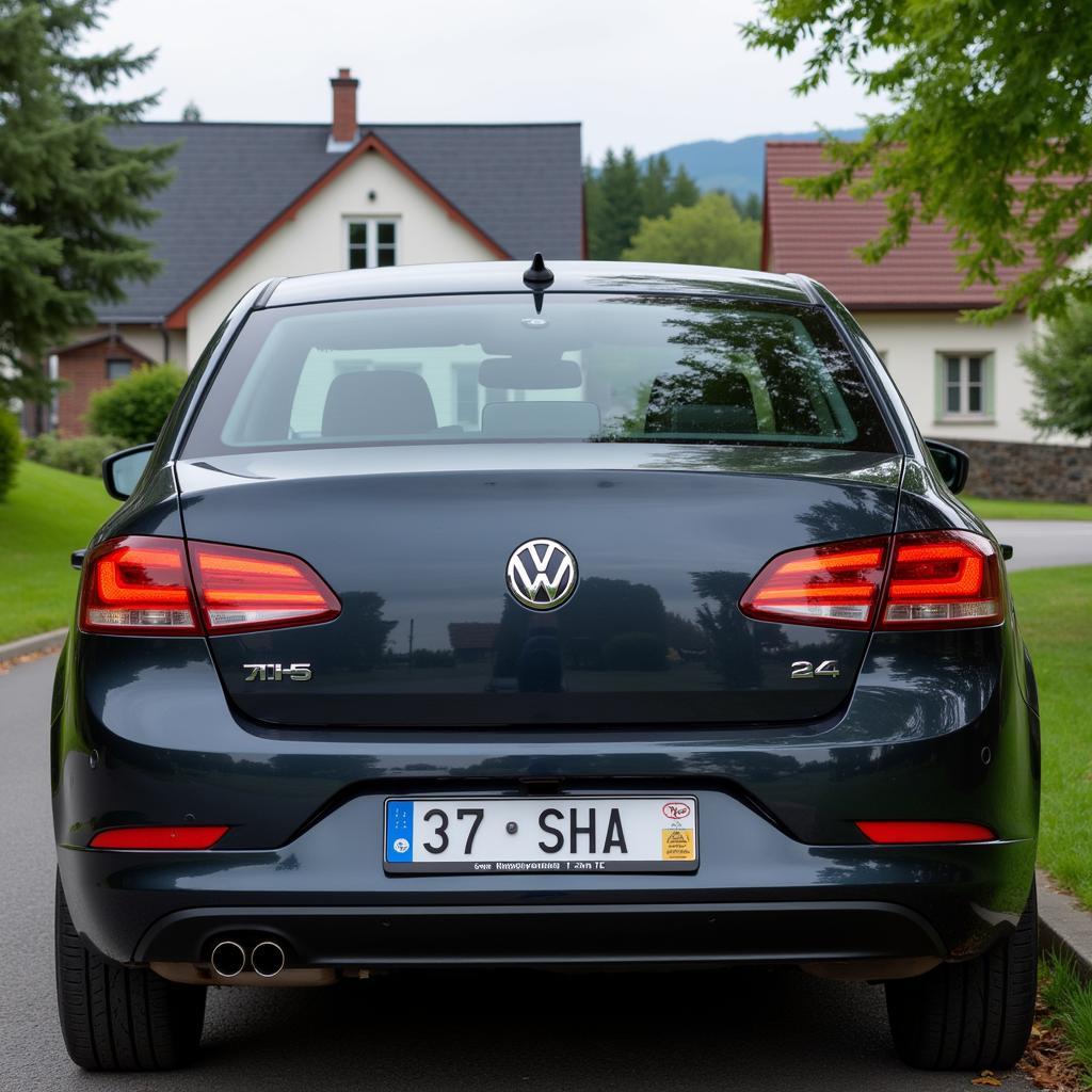 Nummernschild SHA Baden-Württemberg