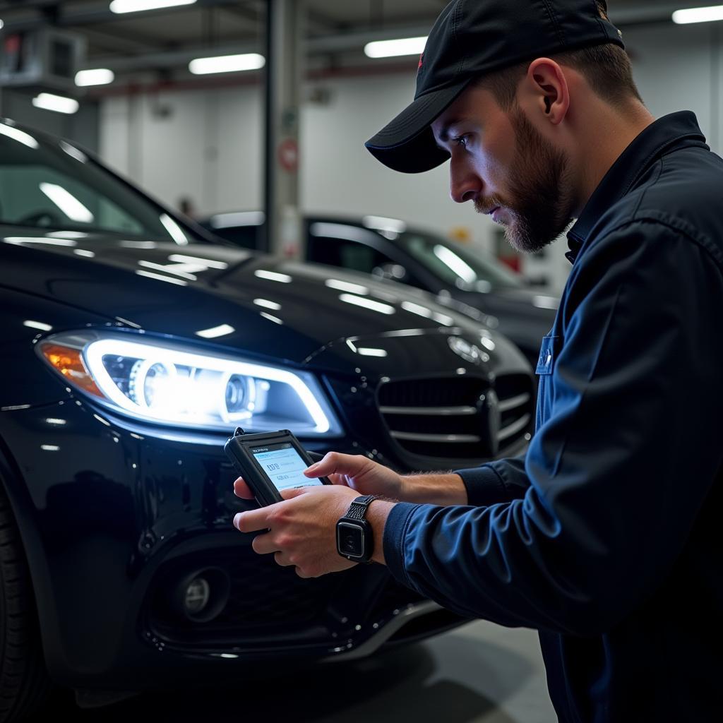 Diagnose von modernen Lichtsystemen im Kfz-Bereich