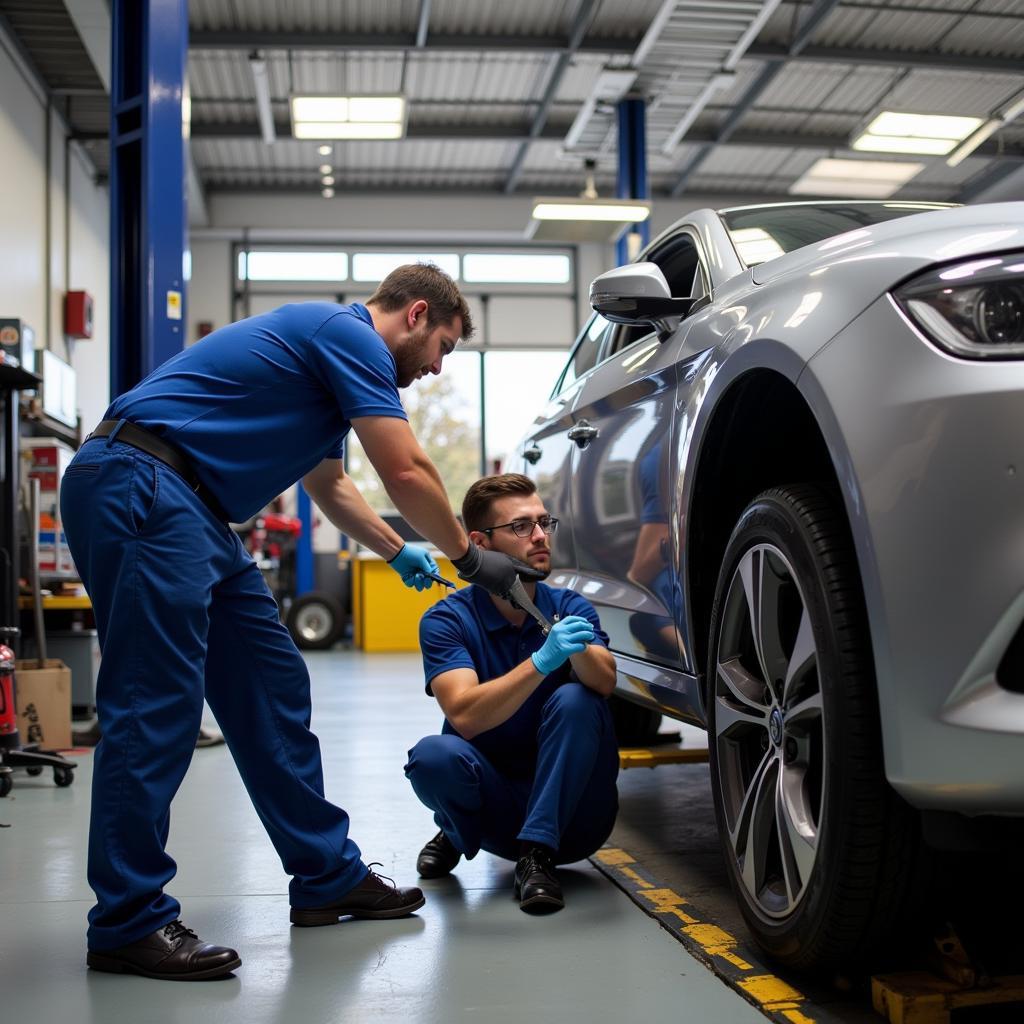 Kfz-Reparatur bei Becker und Beckmann in Marzahn