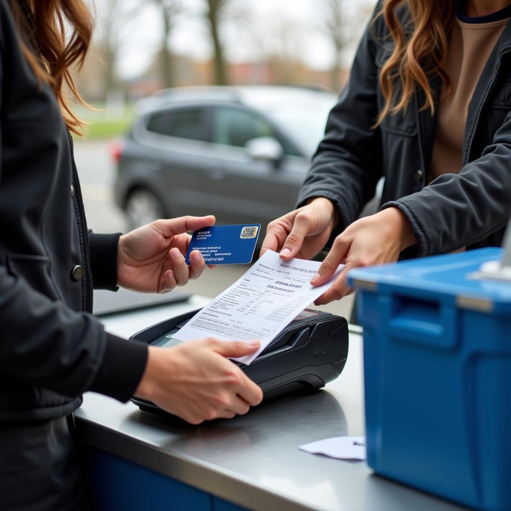 Kfz-Steuer Zahlung bei der Zulassungsstelle