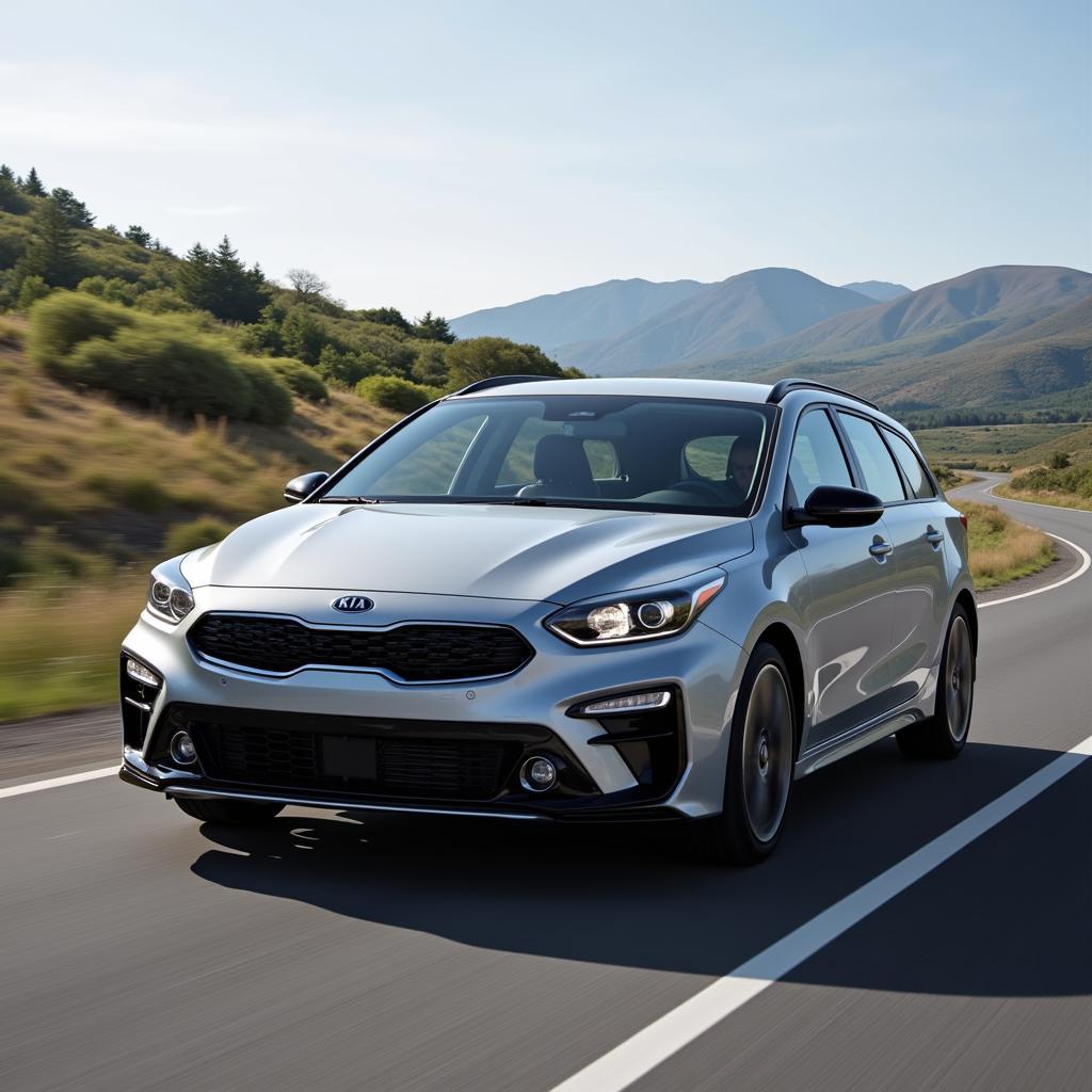 Kia Ceed SW GT Driving