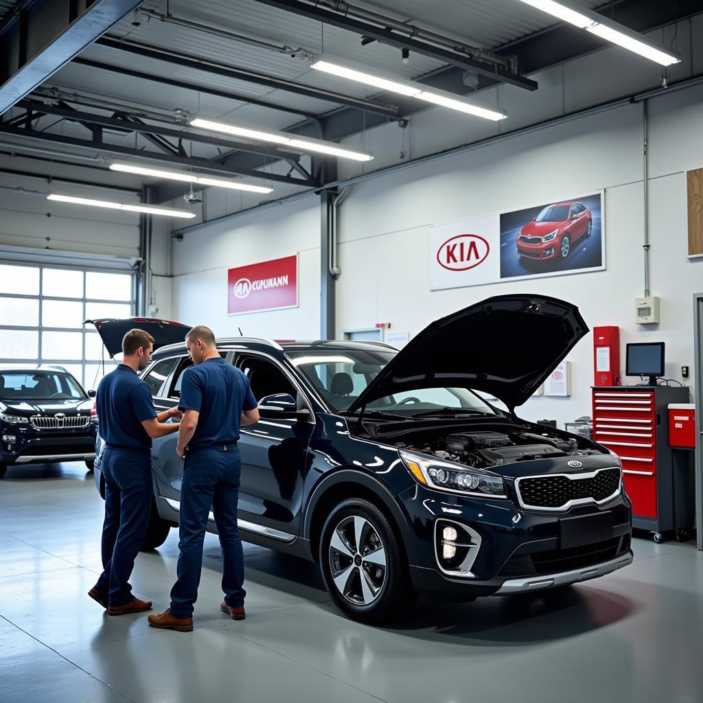 Kia Kunzmann Werkstatt und Service