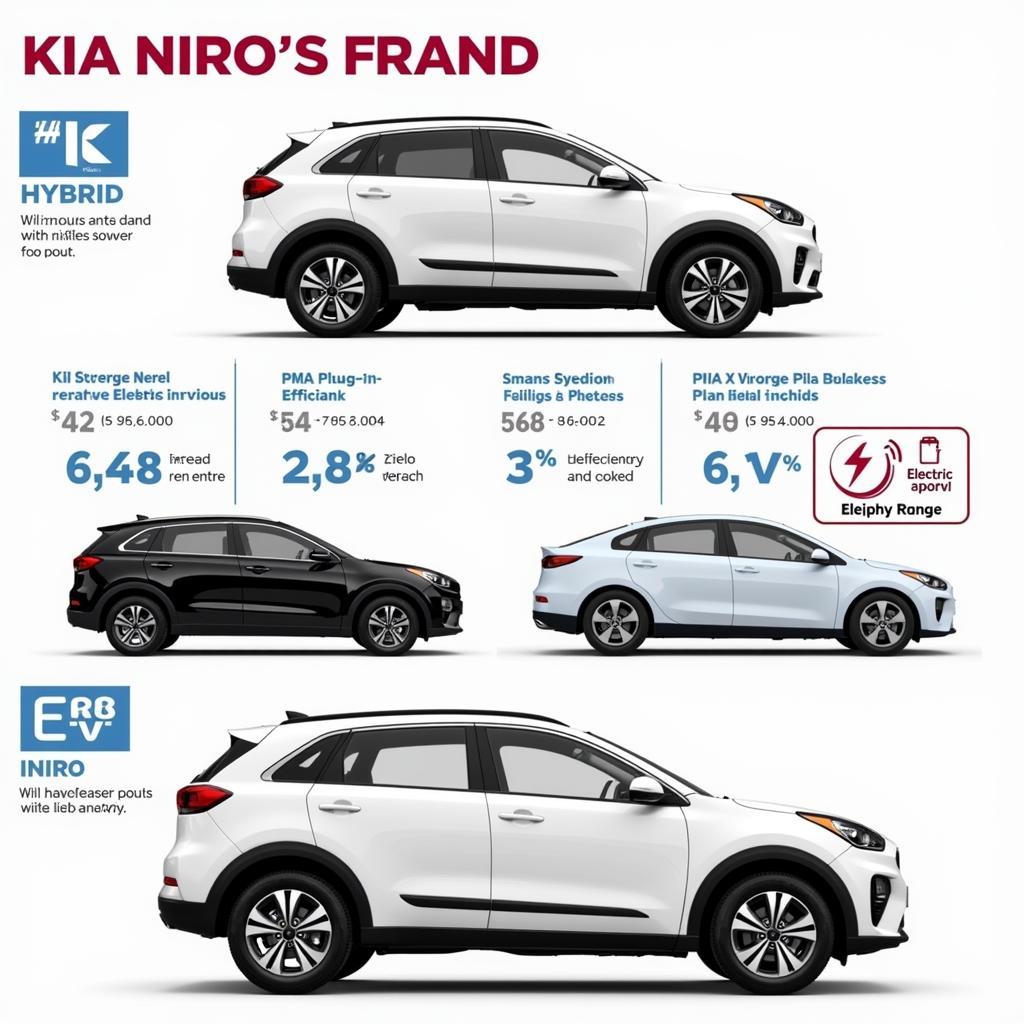 Vergleich der verschiedenen Kia Niro Modelle: Hybrid, Plug-in Hybrid und EV