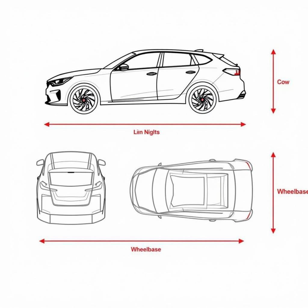 Kia Proceed GT 2023 Abmessungen