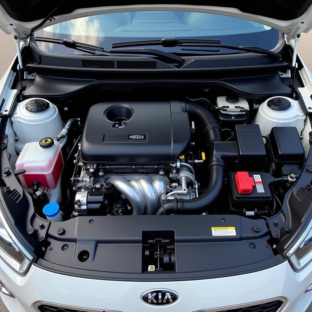 Kia xCeed Motorraum