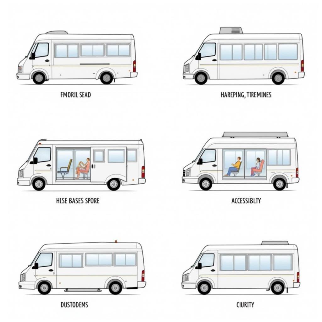 Kleinbus Vergleich: Größe und Ausstattung