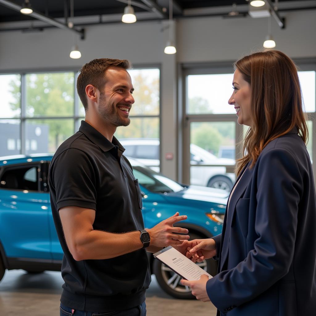 Kundenberatung im Autohaus Halle: Freundliche und kompetente Beratung