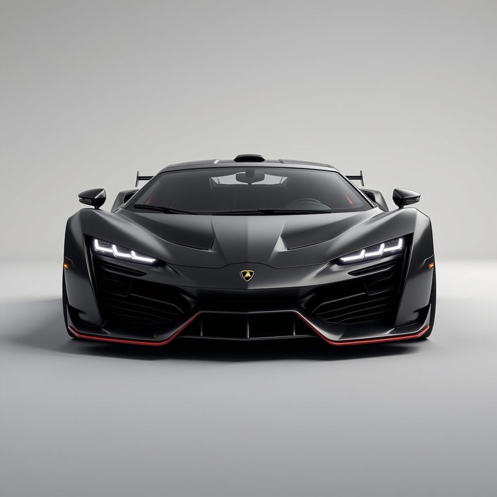 Der Lamborghini Centenario zeigt sein aggressives und aerodynamisches Design.