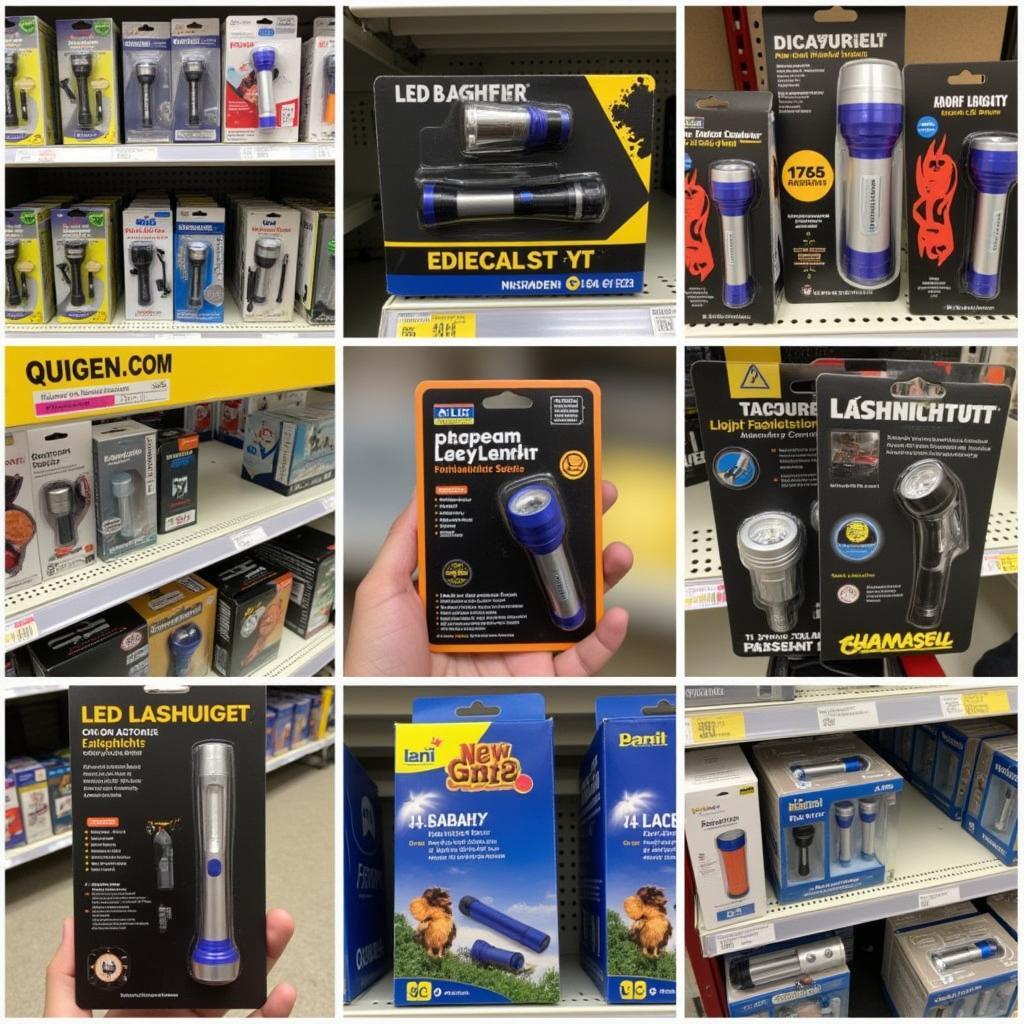 LED Taschenlampe Aldi Auswahl