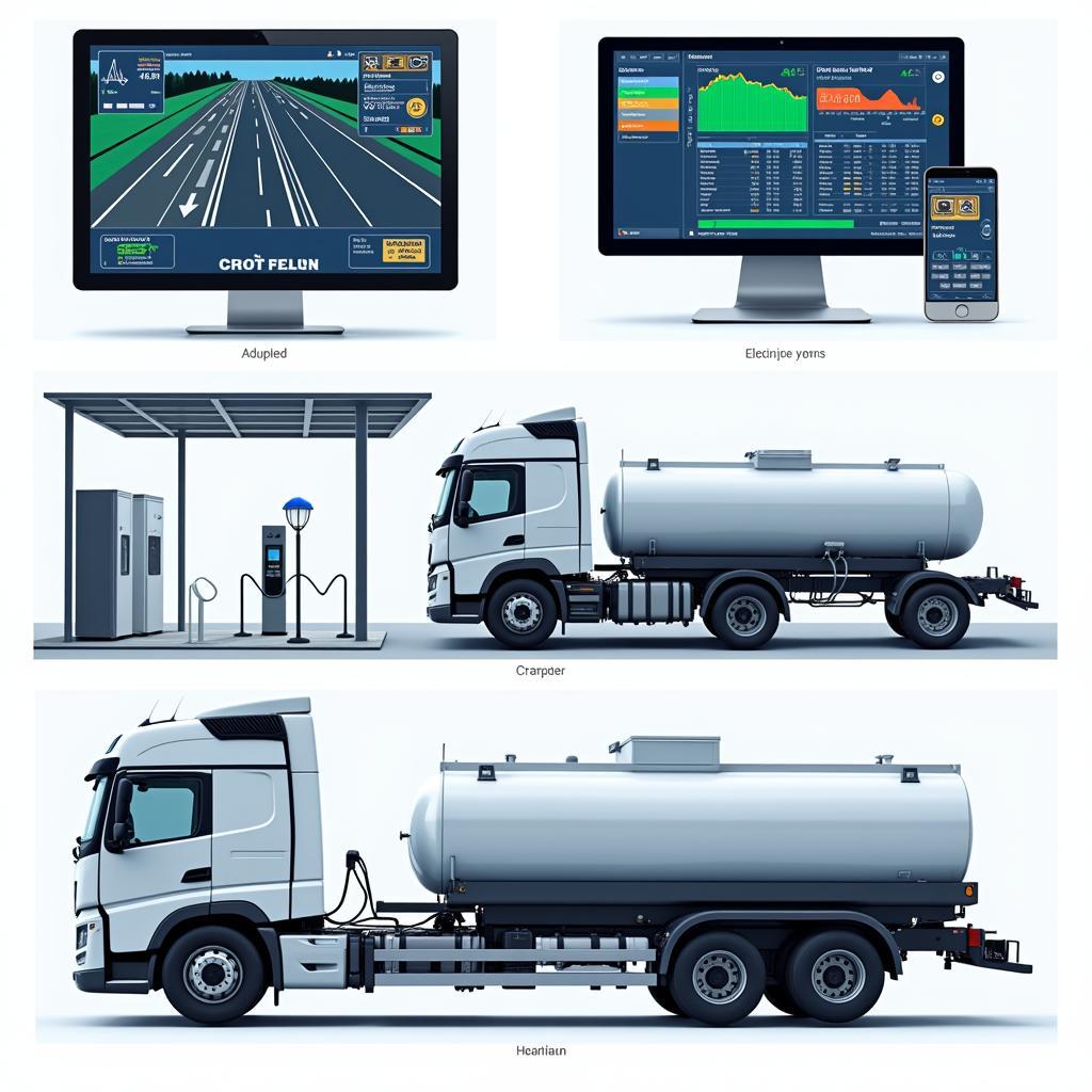 Moderne Technologien im LKW 30 Tonner: Fahrerassistenzsysteme, Telematik, alternative Antriebe.