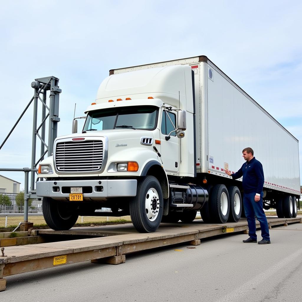 LKW Achslasten Messung