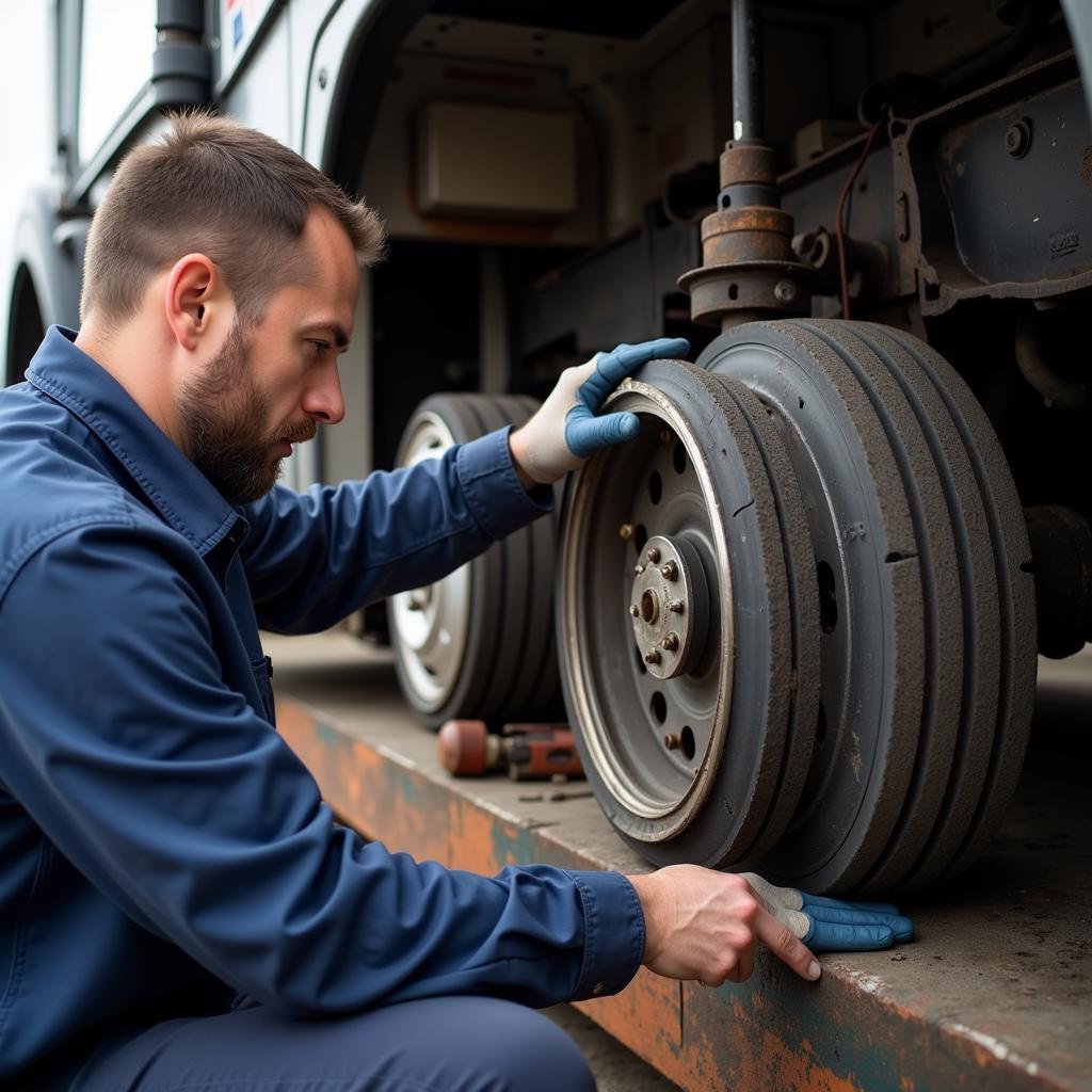 Beispiel für den Einsatz von gebrauchten LKW-Teilen