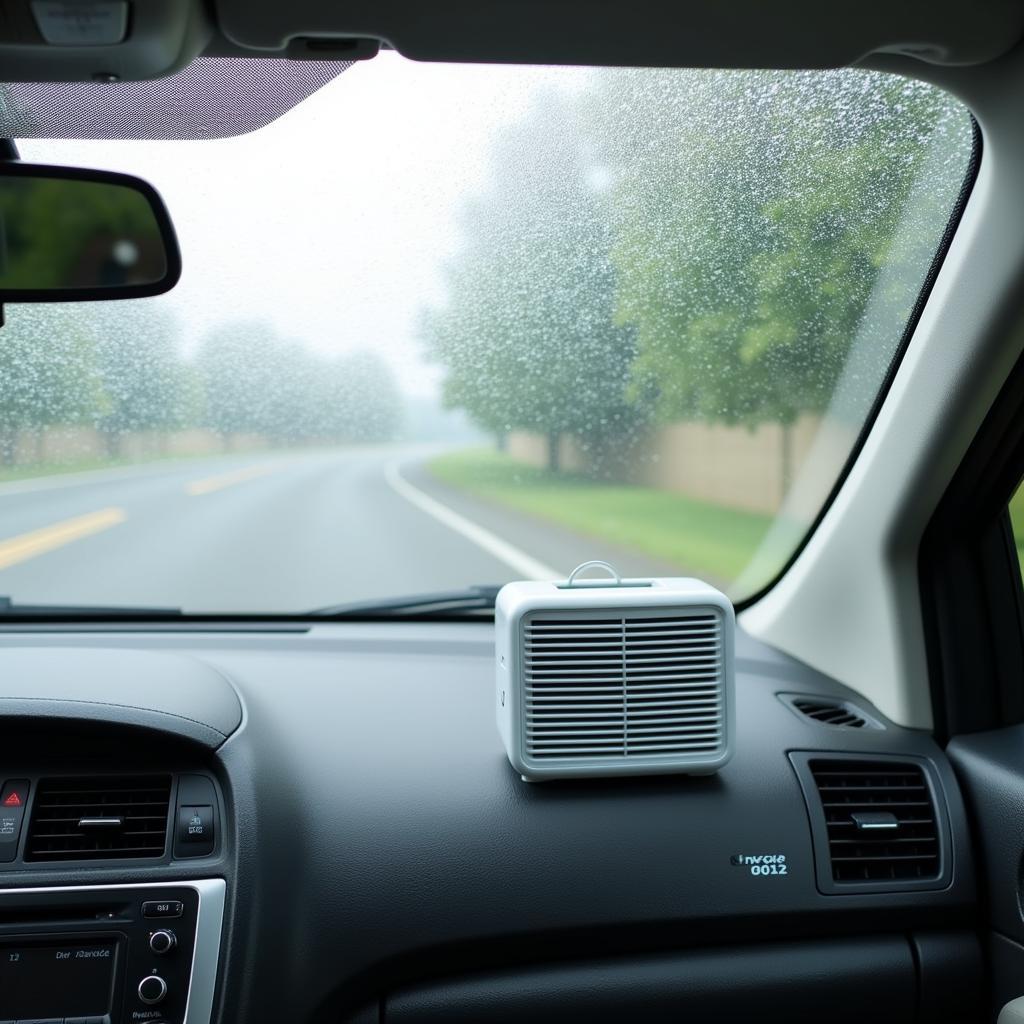 Luftentfeuchter gegen beschlagene Scheiben im Auto