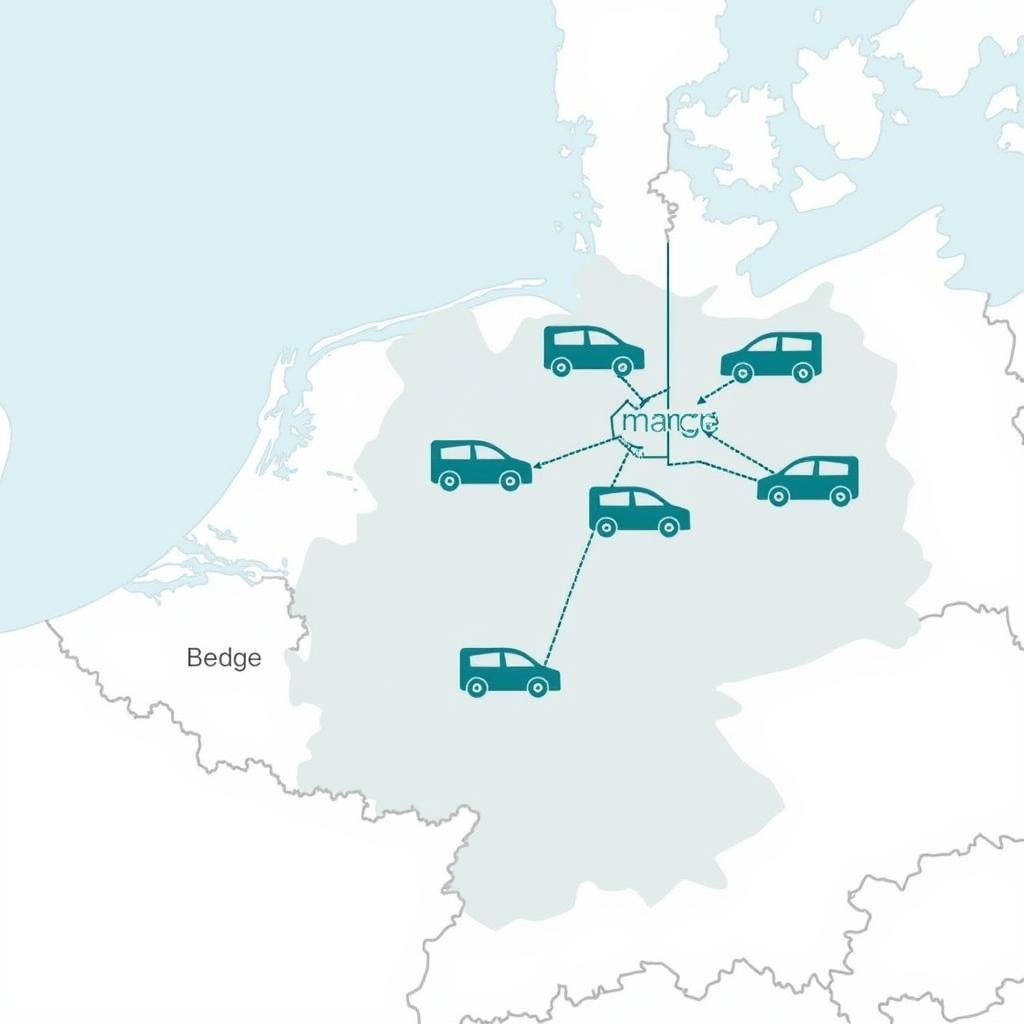 Maingau Ladenetzwerk Karte