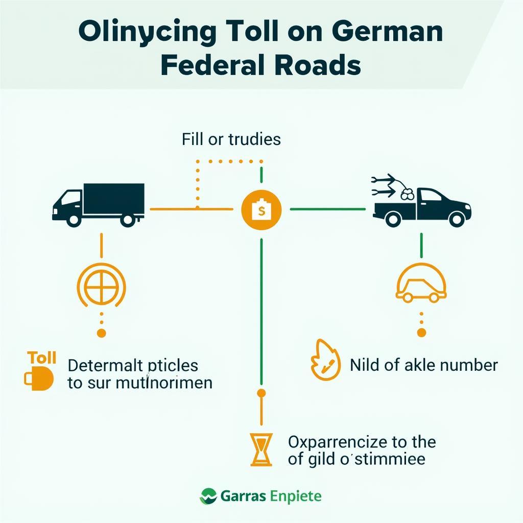 Berechnung der LKW-Maut auf Bundesstraßen