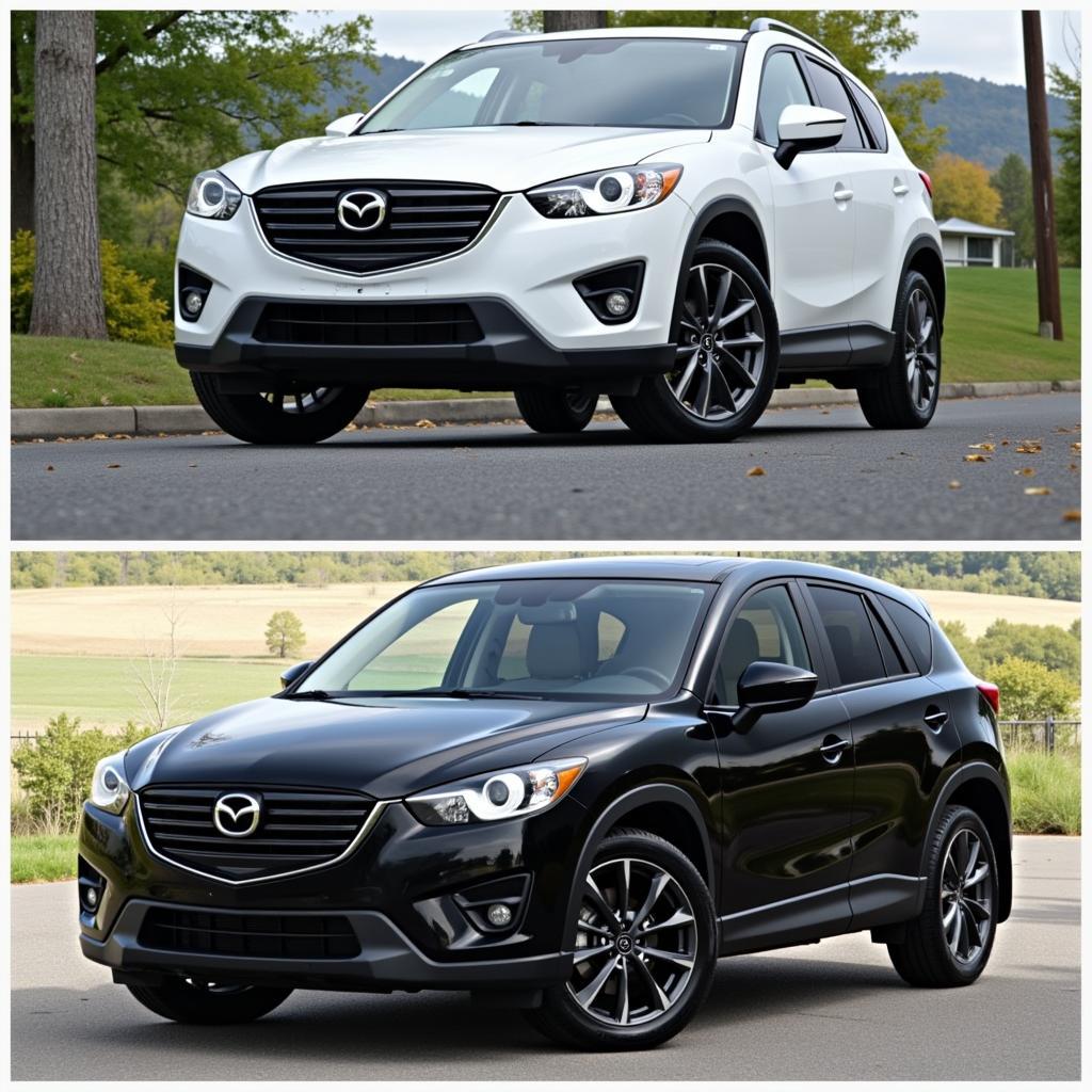 Der Mazda CX-5 2015 von außen betrachtet