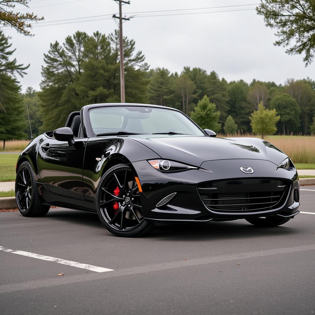 Ein Mazda MX-5 mit neuen Felgen