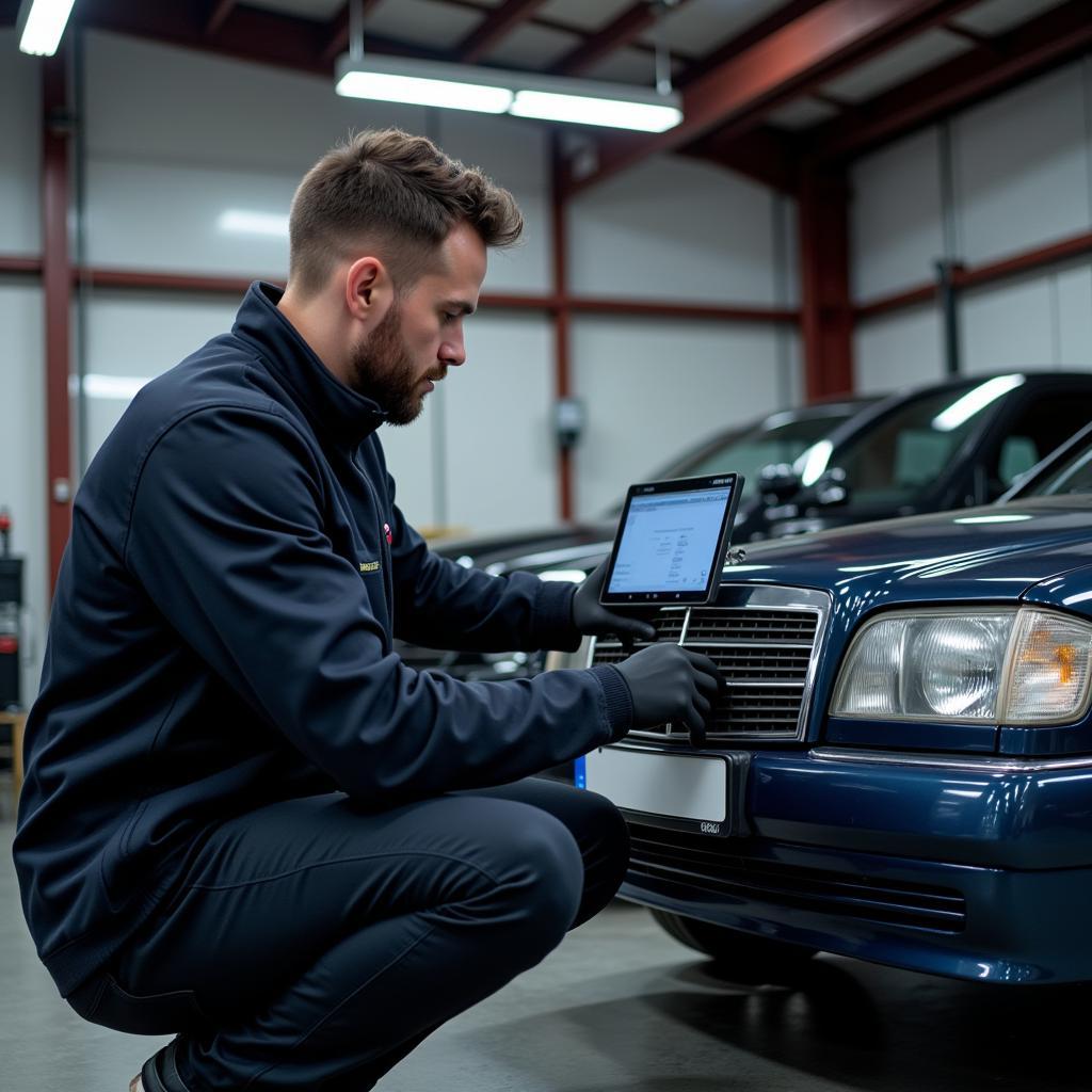 Werkstatt Reparatur Mercedes A140